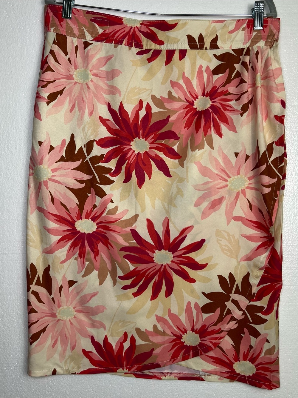 RipSkirt Hawaii Wrap Skirt Retro Bloom Floral Resort Beach size L